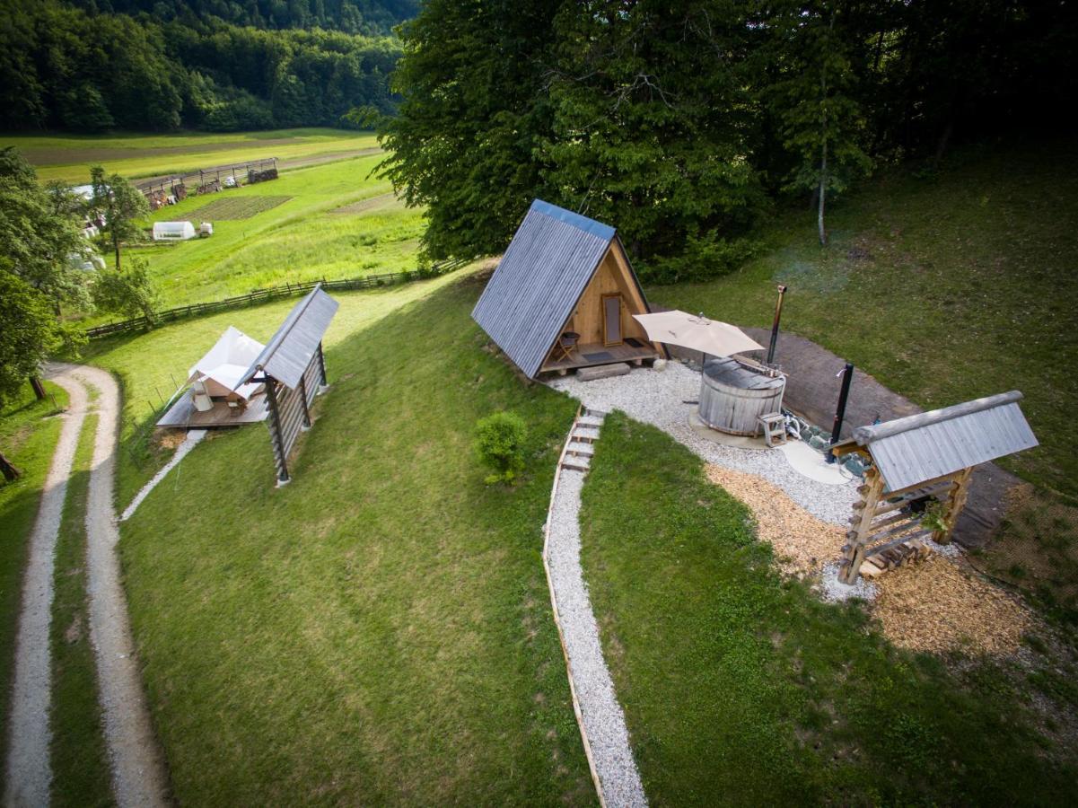 Puzman Farm Glamping Villa Radovljica Luaran gambar