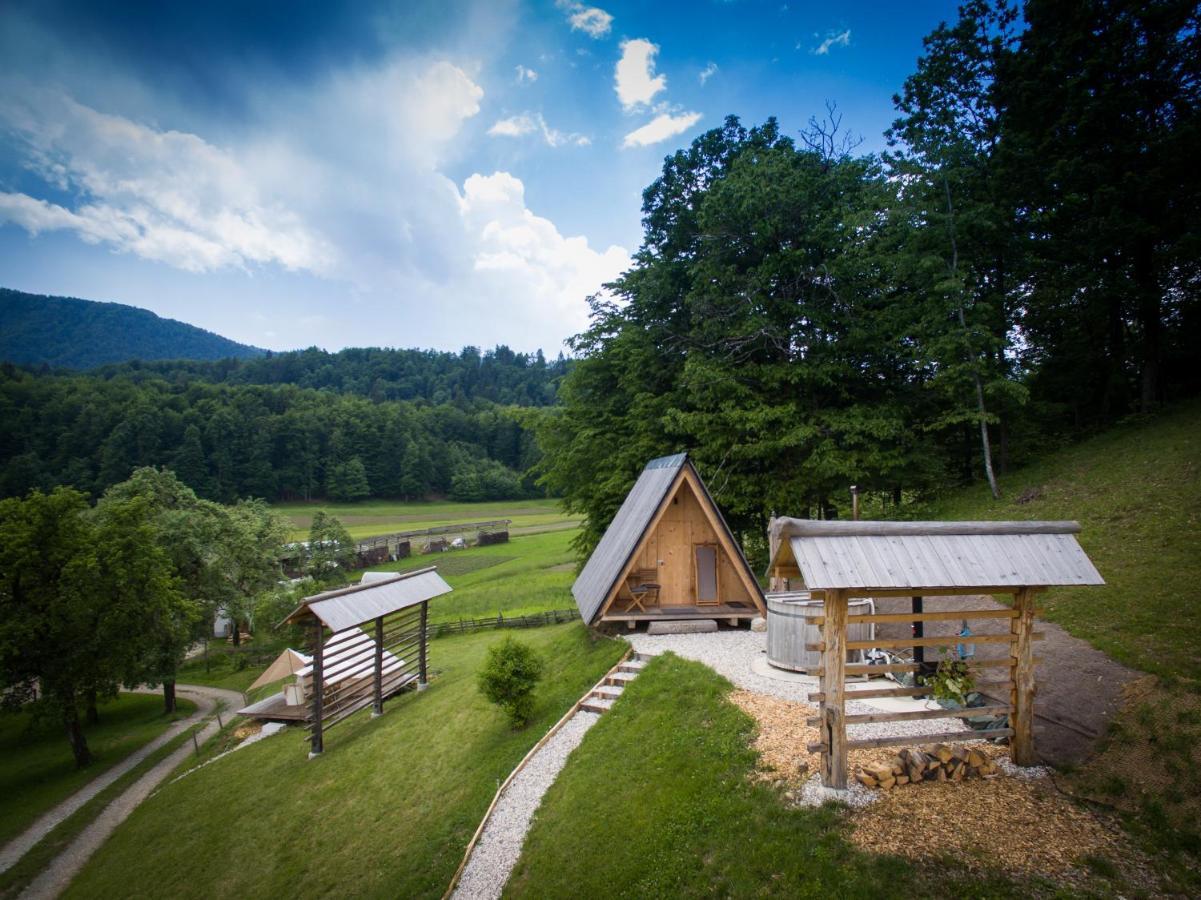 Puzman Farm Glamping Villa Radovljica Luaran gambar