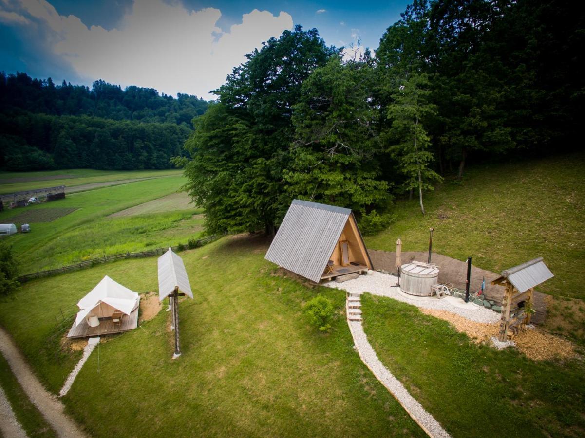 Puzman Farm Glamping Villa Radovljica Luaran gambar