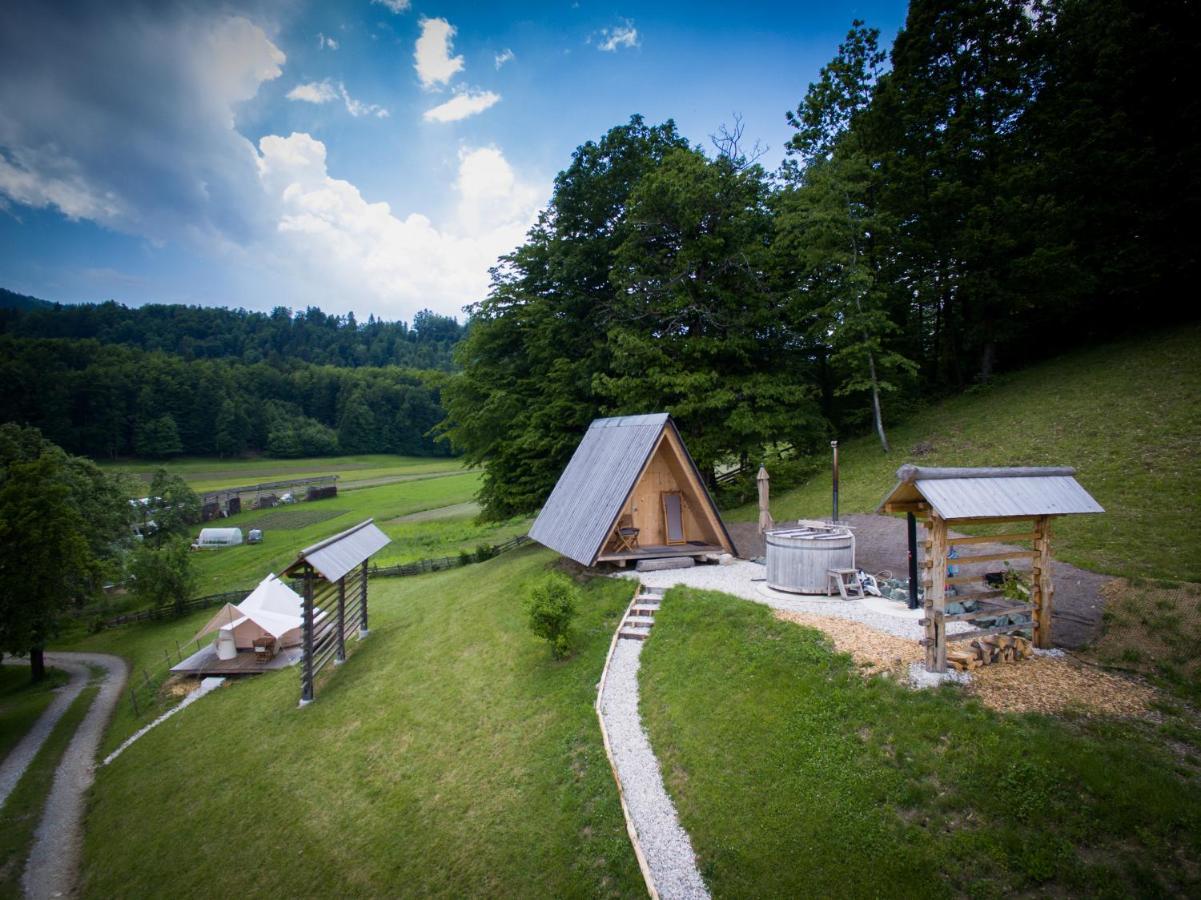Puzman Farm Glamping Villa Radovljica Luaran gambar